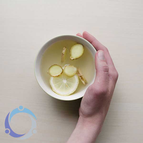 Lemons and ginger are used as natural treatment for nausea.