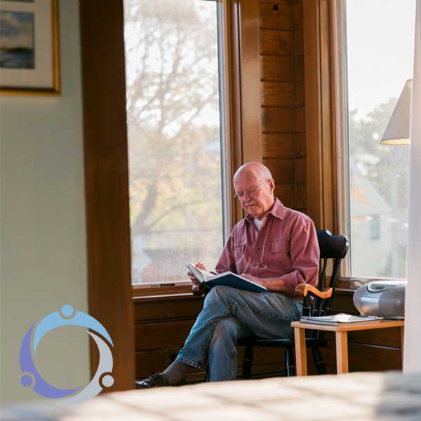 As an older man seems withdrawn from his family, it becomes apparent that this is one of the first signs of hearing loss.